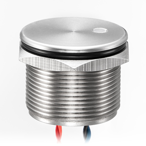 Aluminum Latching 12mm 19mm 12V 24V 1NO 1NC IP68 For Welding Machine And Heavy Duty Industrial Equipment Piezo Switch - Product Image 5