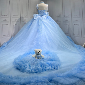 Robes de Quinceañera bleu ciel Lsmu165, Vestidos de 15 Quinceañeras, Xv Anos, Debutantes pour 15 ans, Jancember - Product Image 3