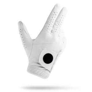 ถุงมือกอล์ฟระบายอากาศได้ดีหนังแท้ไม่ลื่นโลโก้ตามสั่ง - Product Image 1