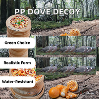 Decoy per Piccioni in Plastica PP Personalizzato Anti-Riflesso, Impermeabile, Realistico, a Forma di Silhouette per la Caccia