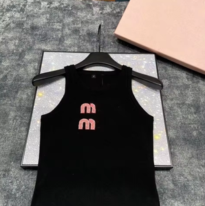 <span class=keywords><strong>Camiseta</strong></span> sin mangas con cuello redondo y bordado 3D de algodón/spandex transpirable de secado rápido y ecológico para <span class=keywords><strong>mujer</strong></span>, de boutique de ropa. - Product Image 3