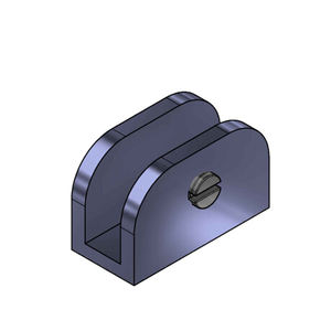 Supports d'étagère en laiton réglables avec pince pour verre, finition or brossé, robuste - Product Image 2