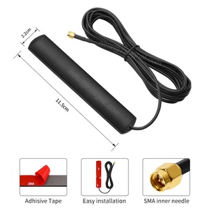 Antenna auto Mobile 433 868 915MHz 2.4G GSM 4G 5G 5.8G Flat Patch WIFI 4G LTE Antenna per finestra del veicolo adesivo - Product Image 5