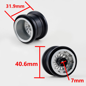 Nouvelles pièces détachées OEM pour voiture RC, jantes en aluminium Beadlock pour camion monstre 1/18 Traxxa S TRX4-MT <span class=keywords><strong>F</strong></span>-150 K10 - Product Image 4