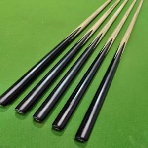 Stecca da <span class=keywords><strong>Biliardo</strong></span> Premium in Ebano Senza Logo (DIY Personalizzabile) Design Minimalista Nero con Asta in Frassino Naturale e Foro per Estensione con Punta da 9/9.5/10mm - Product Image 1