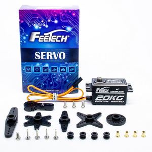 Factory Direct Low Profile High-Speed 20kg Servo Motor Electric Waterproof <b>Mini</b> Size for RC Car Truck <b>Robot</b> 1:10 1:8 - Product Image 5
