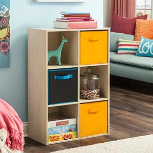 Wooden <strong>storage</strong> <strong>6</strong>-shelf Cubeicals Organizer, <strong>6</strong>-<strong>Cube</strong>, Birch,factory price,for room,for home - Product Image 1