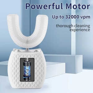 Brosse à dents électrique intelligente en forme de U, douce, rechargeable par USB, pour adultes/famille - Product Image 5