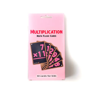 बच्चों के लिए फ्लैशकार्ड कस्टम शैक्षिक खिलौने गुणा और घटाव फ्लैश कार्ड प्रिंटिंग सीखने के लिए - Product Image 6
