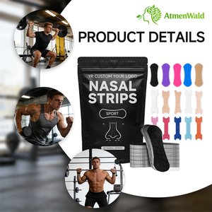 Tiras Nasales RK Breathe Right Extra Strength para Ronquidos, Congestión Nasal, <span class=keywords><strong>Nariz</strong></span> Tapada, Respiración Desviada, Reutilizables - Product Image 2