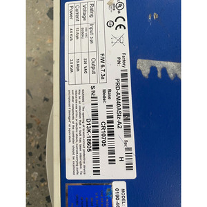 Variador de Frecuencia CR10705 PRD-AM40ASIz-A2 para Kollmorgen Automation con Construcción de Plástico y Aluminio CR10705 CR10705 PRD-AM40ASIz-A2 - Product Image 3