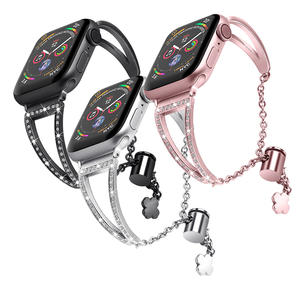 <span class=keywords><strong>Bracelet</strong></span> en métal <span class=keywords><strong>titane</strong></span> à chevrons 18 carats 26mm <span class=keywords><strong>bracelet</strong></span> de montre intelligente en maille magnétique argentée et or rose pour Nh35 - Product Image 3