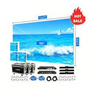 Bestseller Vollfarbige P2.6-P4.81 Gebogene Outdoor/Indoor Digitale Werbetafel IP65 Video-Wand LED-Bildschirm Animation Bühnenverleih - Product Image 1