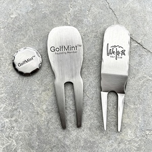 Herramienta de Golf Personalizada 2 en 1 con Marcador de Bola Magnético de Aleación de Zinc, Regalo Personalizado para Club de Golf - Product Image 2