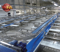Équipement d'abattage de moutons WFA, ligne complète d'abattage de chèvres utilisée dans l'abattoir, machine de transformation du bétail