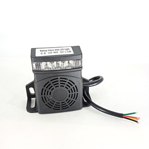 Bocina de Reversa de 12-36V, Bocina Trasera de 24V para Camiones, Alarma de Advertencia, Sirena LED, Bocina Impermeable, Tweeter de Plástico de 15W - Product Image 3