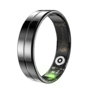 2026 HR011 Anneau intelligent étanche Slim Fitness Tracker avec contrôle gestuel Moniteur de santé IP68 Anneau intelligent étanche