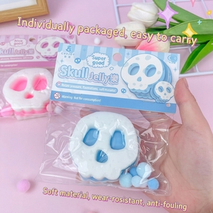 Meilleure Vente Halloween Crâne Cartoon Squishy Doux Anti-Stress Sensoriel Extensible Jouet Cadeau pour Adolescents & Adultes Vente en Gros - Product Image 6
