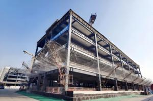 Structure en acier intégrée à plusieurs étages avec <span class=keywords><strong>panneau</strong></span> <span class=keywords><strong>de</strong></span> <span class=keywords><strong>toit</strong></span> léger - Product Image 4