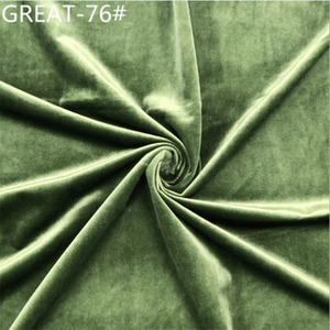 Rắn Màu Dày Ý Vải Nhung Vàng Nhung Rèm Sofa Mềm Bàn Vải Gối Tùy Chỉnh - Product Image 6