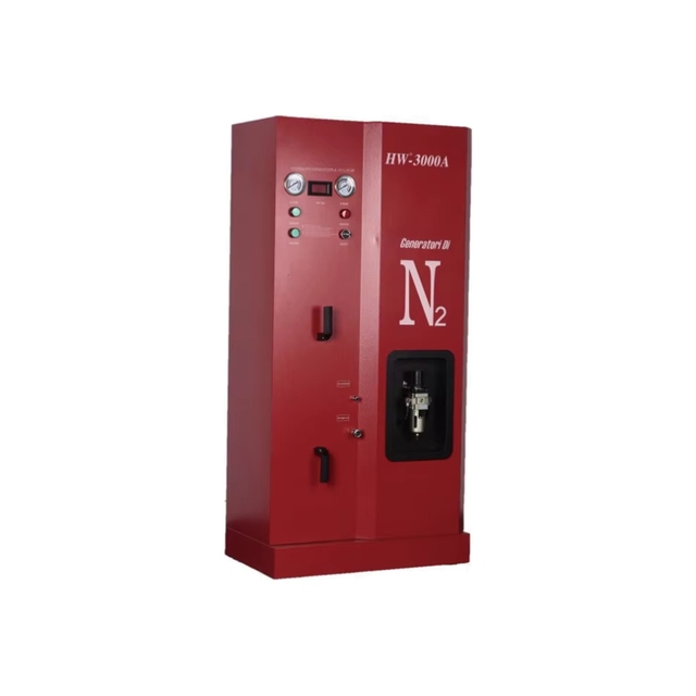 HW-3000A Automatic Car Tire Inflator with LCD Display Plastic Material 220V/240V Nitrogen Inflation 97% Purity