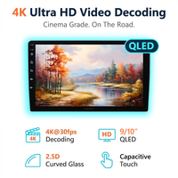 Autoradio GPS LODARK N6 9/10 pouces avec écran QLED, Android 13, UIS7870SC, Octa Core 6nm, 4G LTE