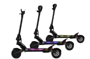 Электрический скутер Kaabo Mantis King GT, 2200 Вт, 60 в, 25 Ач, TFT, синусоидальный сигнал, двойной мотор, скейтборд, мощный складной, для взрослых