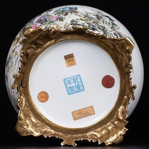 Vaso in Porcellana Art Deco con <span class=keywords><strong>Scimmie</strong></span> in Rame che Tenono Pesche, Decorazione da Tavolo, Contenitore per Tè, Regalo per Matrimonio - Product Image 6