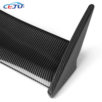 Carbon Look Heckspoiler AK Style Heckflügel lippe Für VW Für Volkswagen Golf 6 MK6 GTI R20 Modelle