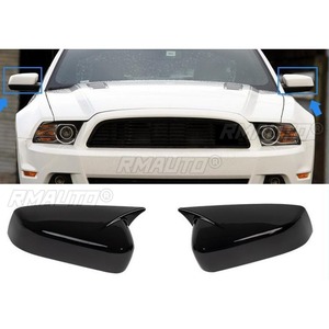 Coque de protection de rétroviseur latéral pour Ford Mustang 2009-2014, garniture de rétroviseur, accessoires de voiture - Product Image 1
