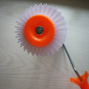 Antong Plastic Needle Punched Roller <b>Brush</b> Round Strip Industrial Paint Roller For Building Materials - Product Image 5