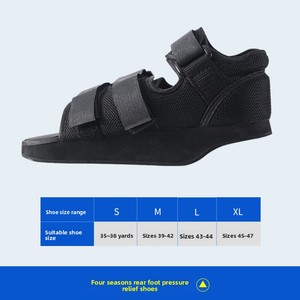 Calzado Ortopédico Postoperatorio para el Cuidado <span class=keywords><strong>de</strong></span> los Pies, Zapatos Ortopédicos con Punta Cuadrada para Pacientes Después <span class=keywords><strong>de</strong></span> una Cirugía - Product Image 5