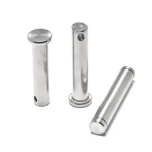 Stainless Steel 304 M2-20 GB882 Flat Head Single Hole Round Assortment Kit Link Hinge Clevis Pin