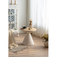 Table basse de salon en métal et MDF au design simple et élégant, vente en gros