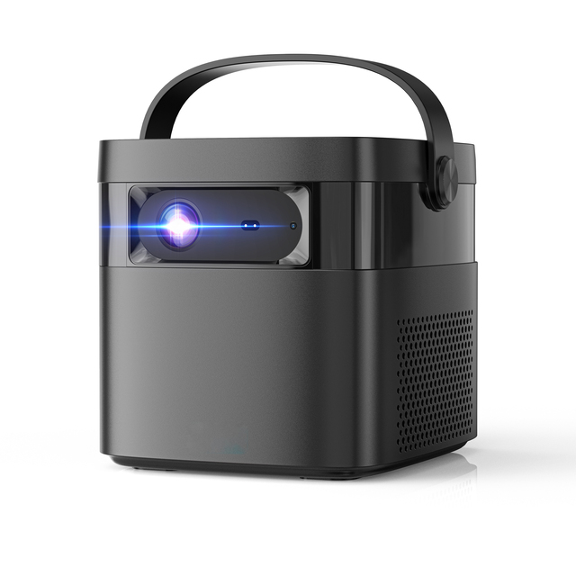 M2 High Quality 3D 4K 1080P WiFi Smart LED DLP Android 9 System 2+32G Auto Focus Outdoor Home Theater Portable Rechargeable Mini
