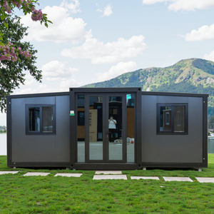 Casa contenedor expandible de lujo de 36 m², casa móvil con cocina, inodoro, pequeñas casas de vacaciones, cabina portátil, Oficina - Product Image 3