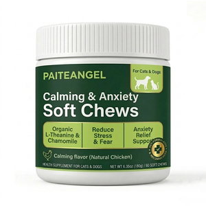 Snack Morbidi Calmanti OEM all'Ingrosso per Cani e Gatti, Supporto Antistress con L-Teanina e Camomilla, Etichetta Privata Personalizzata - Product Image 6