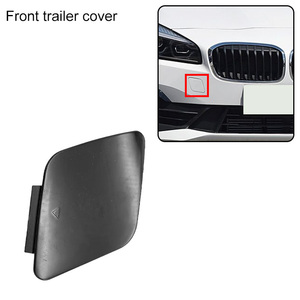 Para <span class=keywords><strong>BMW</strong></span> F45 <span class=keywords><strong>F46</strong></span> F45LCI 216D 216I <span class=keywords><strong>218D</strong></span> 218DX ABS parachoques trasero delantero gancho de remolque tapa Auto parte 51117488391 - Product Image 3