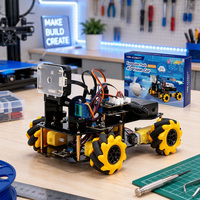 Kit Robotique Éducatif ACEBOTT STEM : Voiture IA Visuelle ESP32 4x4 pour Adultes et Enfants, Bricolage Python ACECode, Kit de Codage Robotique pour Arduino