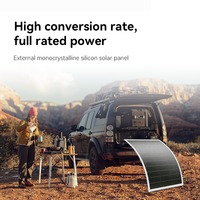 Panneau Solaire Flexible Mono ETFE Haute Efficacité 50W 100W 150W 200W 300W 400W, Vente en Gros Direct Usine pour Camping-Car et Camping
