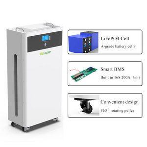 Batería de Respaldo Vertical Móvil de Gran Capacidad 15kWh 16kWh 28kWh 32kWh 51.2V, Batería de Litio <span class=keywords><strong>Pyl</strong></span> para Almacenamiento de Energía Doméstica - Product Image 2