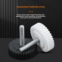Pieds de support réglables en métal pour meubles - Patins de table réglables en hauteur