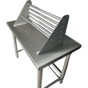 Étagère murale en acier inoxydable argenté VICTORY Source Factory, modèle VCT, capacité 100 kg, armoires pour la restauration, les hôtels et les restaurants - Product Image 1