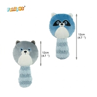 Jouet en peluche doux et froissé pour animaux de compagnie, design animaux thème hiver, personnalisé, vente en gros, du fabricant Famipet, jouet couineur pour chien