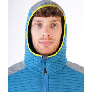 PRESOLANA felpa con cappuccio leggera all'uncinetto da uomo personalizzata con carattere solido ricamato tecniche Anti-strizzacervelli Crop felpa nuova - Product Image 3