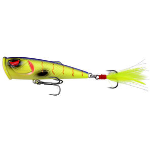 Leurre de pêche en mer Popper, appât artificiel avec hameçons, wobbler, yeux 3D, leurre pour la basse, le thon - Product Image 2