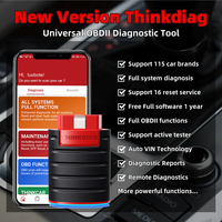 Lo nuevo en la versión THINKDIAG 2 todo el software 1 año gratis for launch ecus Auto OBD Obd2 automotriz herramienta de diagnóstico del escáner