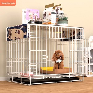 Gabbia Pieghevole di Lusso per Cani in Ferro, Traspirante, per Uso Esterno, Trasportino e Cuccia per Animali di Tutte le Taglie, per Tutte le Stagioni - Product Image 4
