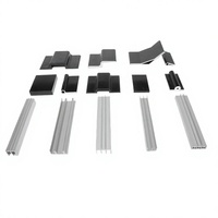 Fabricant chinois OEM/ODM – Profil de charnière personnalisé série 4000 en aluminium 6063-T5, marque LUXING, outils de transport, découpe T3-T8