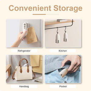 เครื่องปิดผนึกและตัดถุงขนาดเล็กแบบ2 in 1เครื่องซีลถุงแบบพกพาเครื่องซีลถุงแบบชาร์จไฟได้สำหรับถุงชิปและขนมขบเคี้ยว - Product Image 3